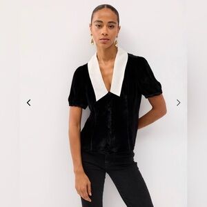 Frame ‘The Velvet Sailor Blouse’ NWT nvr worn